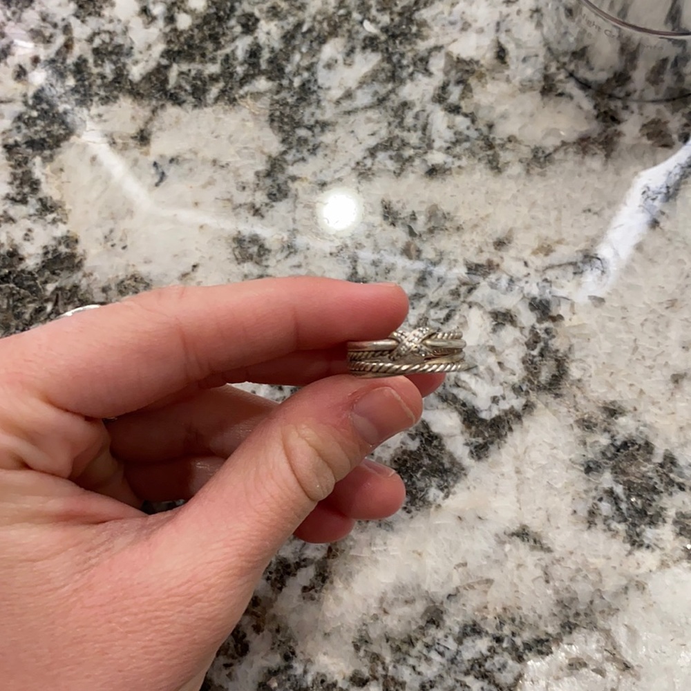 David Yurman X Collection Ring - Size 7